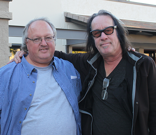 Stephen Duncan and Todd Rundgren Stephen Duncan and Todd Rundgren
